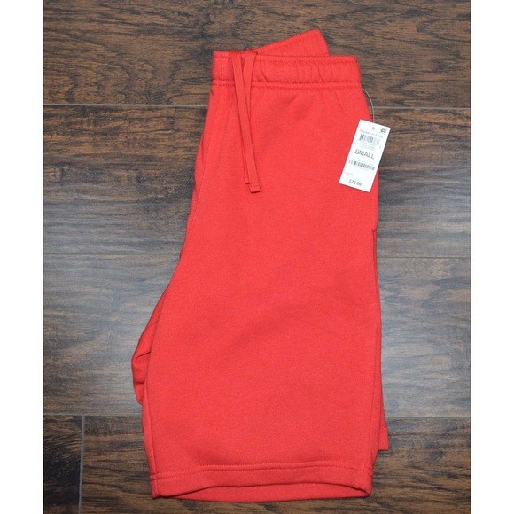 ID Ideology Other - ID Ideology Men's Small Fleece Shorts 2-Pocket Drawstring Waist Licorice Red